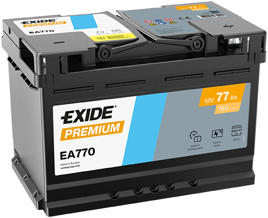 АКУМУЛАТОР EXIDE PREMIUM 77A