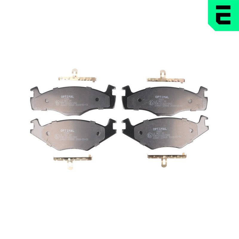 ПЛОЧКИ ПРЕДНИ OPTIMAL BP-09968