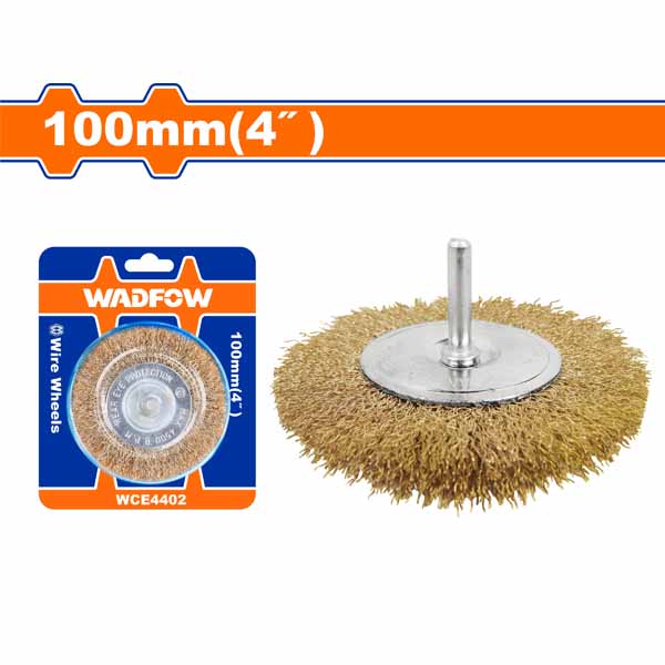 ЧЕТКА БОРМАШИНА МЕСИНГ WADFOW WCE4402 100MM